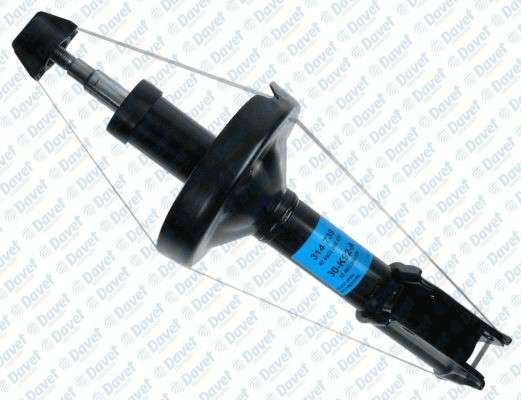SACHS 350706 On Amortisor Sag/Sol Gazli Symbol I 1.5 Dci 1.4 16v 99>08 - Symbol Ii 1.5 Dci 08>14 - Thalia I 1.4 16v 1.5 Dci 99>08 - Thalia Ii 1.5 Dci 08>14